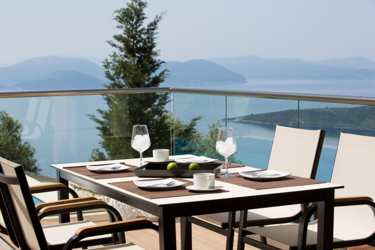 Heavenly Heights Villas By Kb Hospitality Evgiros Exterior photo