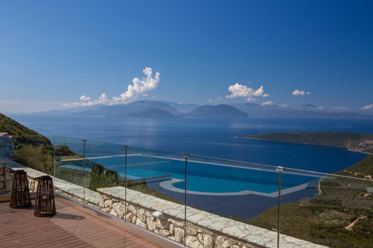 Heavenly Heights Villas By Kb Hospitality Evgiros Exterior photo