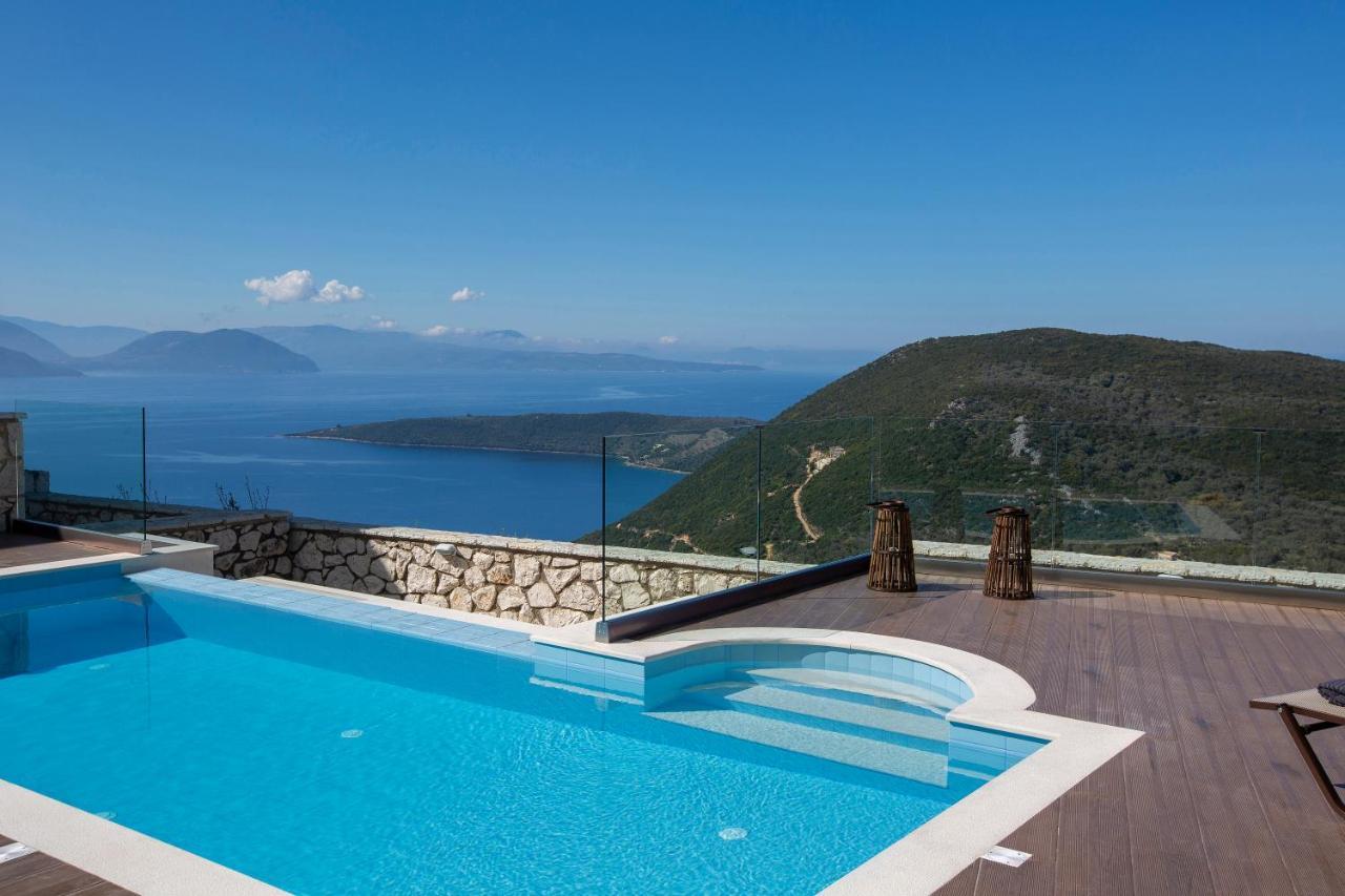 Heavenly Heights Villas By Kb Hospitality Evgiros Exterior photo