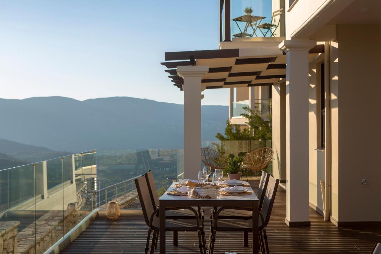 Heavenly Heights Villas By Kb Hospitality Evgiros Exterior photo
