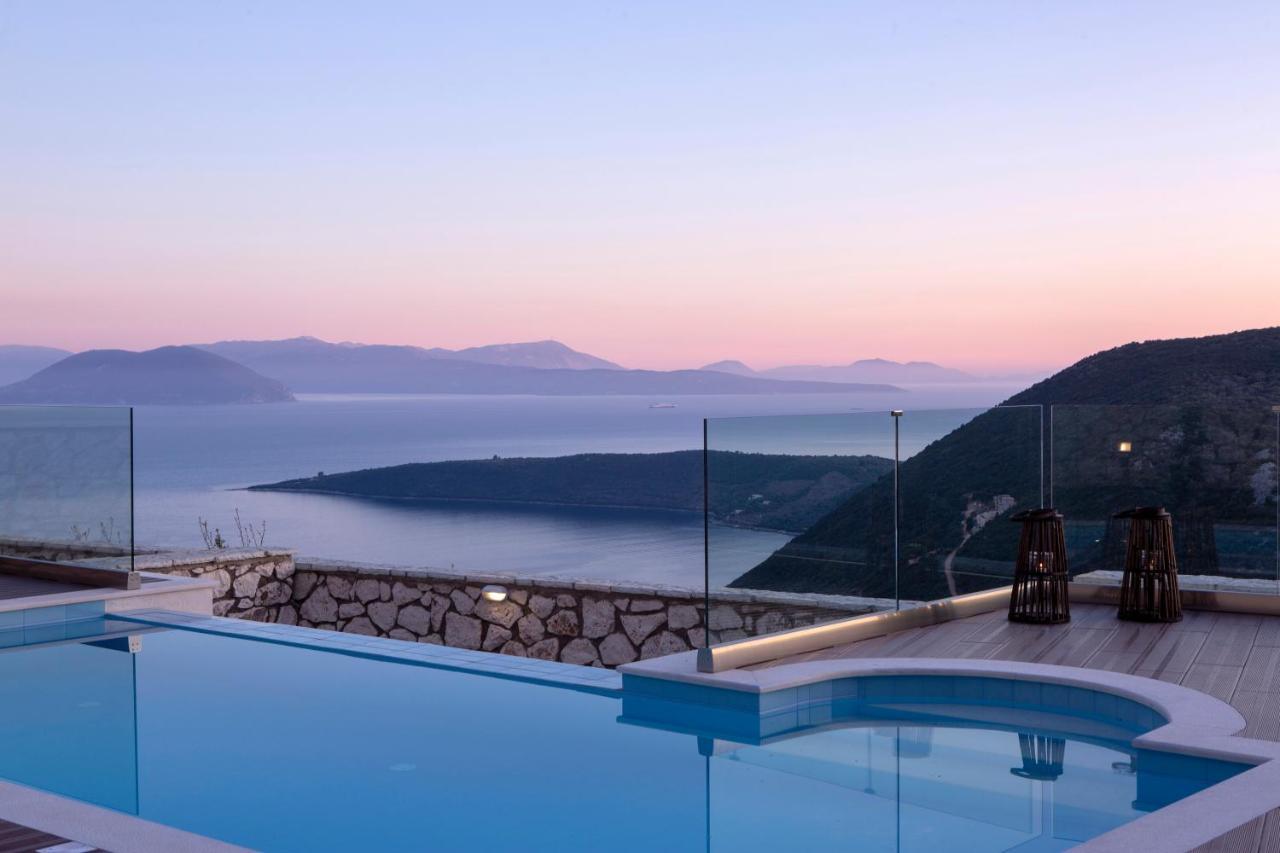 Heavenly Heights Villas By Kb Hospitality Evgiros Exterior photo