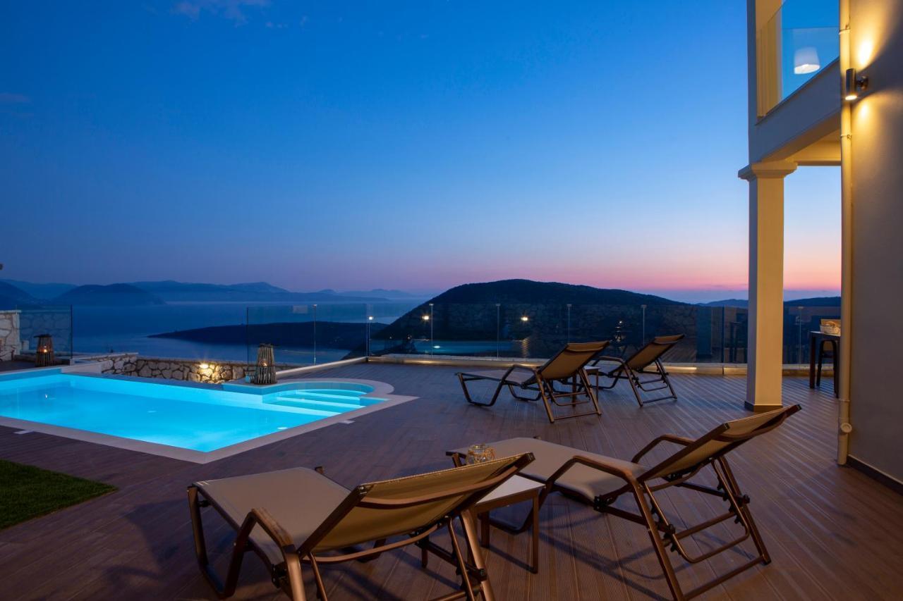 Heavenly Heights Villas By Kb Hospitality Evgiros Exterior photo