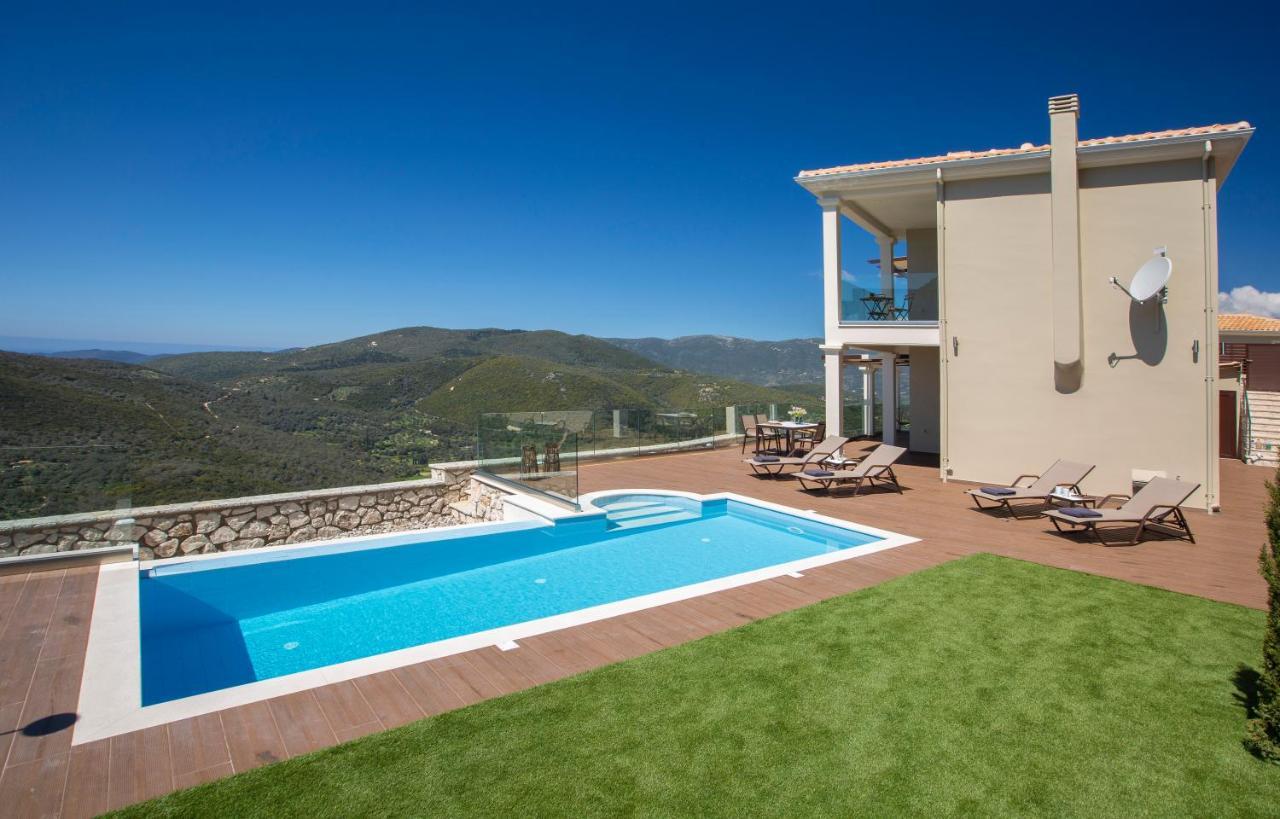 Heavenly Heights Villas By Kb Hospitality Evgiros Exterior photo