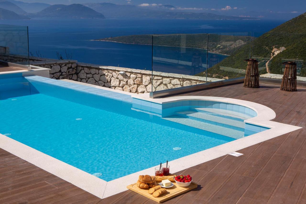 Heavenly Heights Villas By Kb Hospitality Evgiros Exterior photo